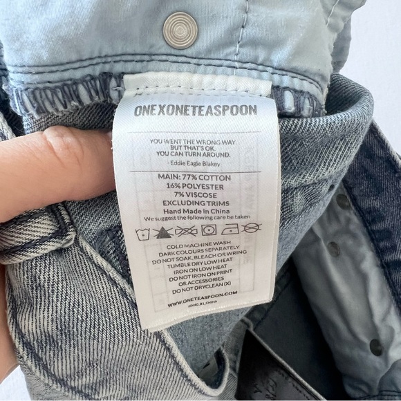 2/$50🍑 ONE TEASPOON Brandos Cutoff Demin Shorts - Picture 7 of 7